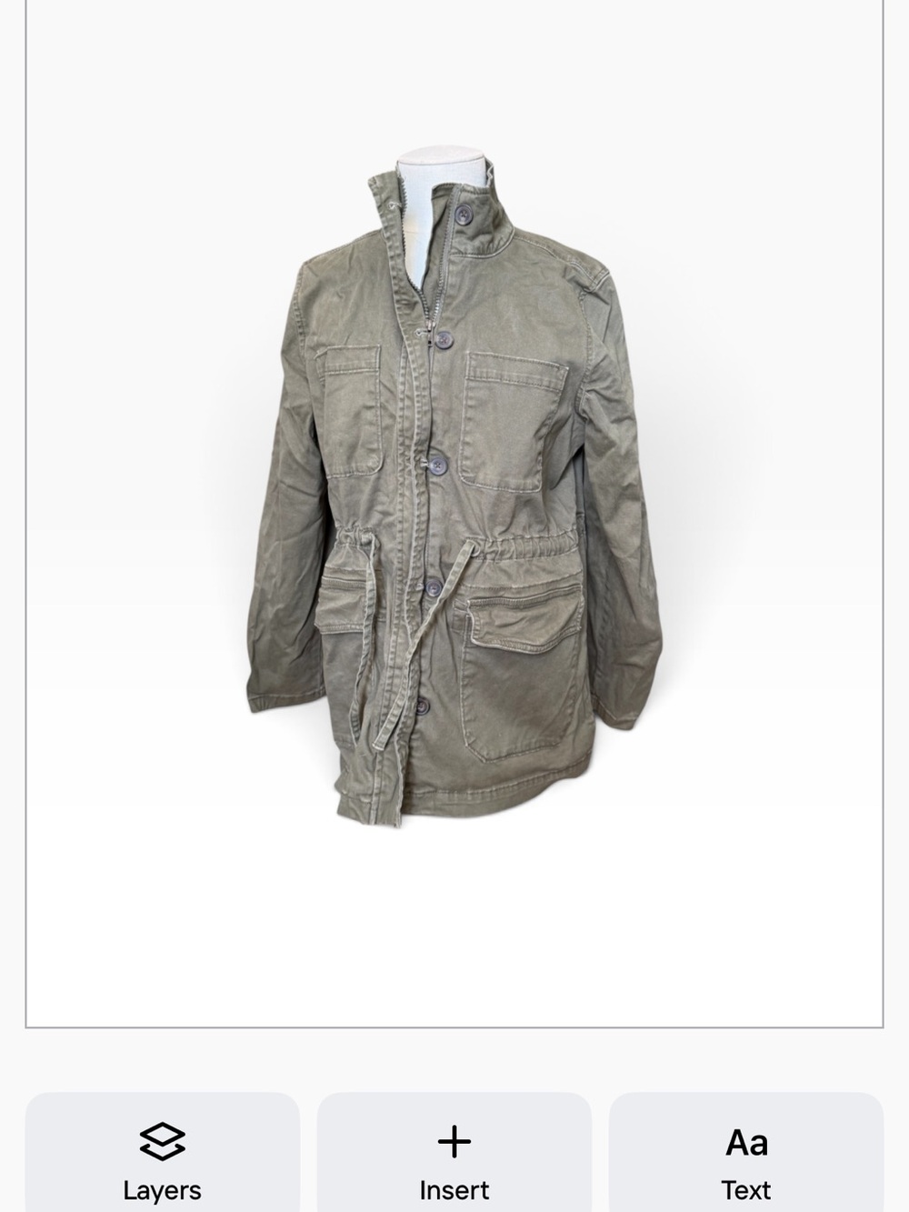 George Olive Utility Field Jacket
